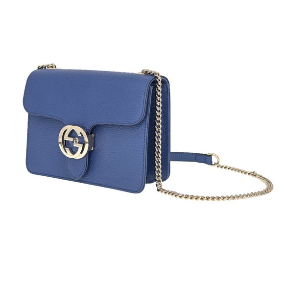 Gucci 510304 GG Interlocking Leather Cross Body Bag - Picture 2 of 9